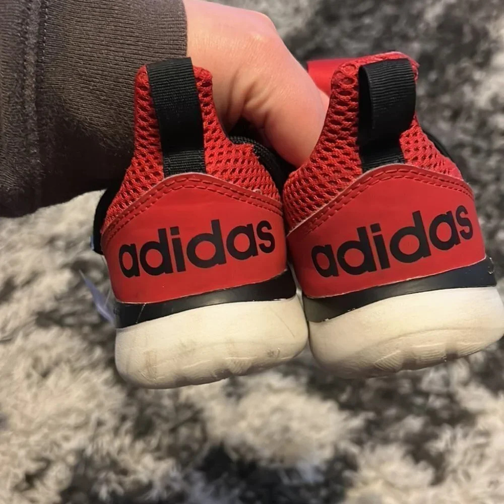 Red ADIDAS Running Shoes - Picture 6 of 6